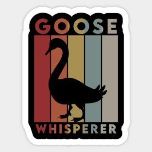 Goose Whisperer Sticker